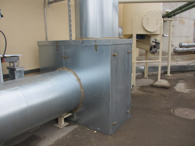 Odhlučněný spalinový ventilátor